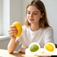 thumbnail image 6 of Squishy Stress Relief Fidget Toy, Slow‑Rebound Hand Squeeze Sensory Toy, Pocket‑Sized Decompression Toy for Boys Girls, Classroom Travel Use & Holiday Party Favor(Chameleon Mango), 6 of 9