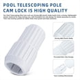 thumbnail image 4 of 2 Piezas de Repuesto de Bloqueo de Leva para Poste Telescópico de Piscina para Leva EZ Lock para Postes de Piscina Telescópicos con Bloqueo Giratorio A, 4 of 6