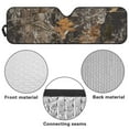 thumbnail image 6 of Uorisanigo Hunting Forest Windshield Sun Shade for Jeep Wrangler TJ JK JL & Gladiator JT 2/4 Door-Blocks UV Rays Sun Visor Protector,Car Sunshade Keep Your Vehicle Cool,Car Window Shade, 6 of 7