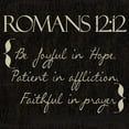 thumbnail image 2 of Greene, Taylor 15x15 White Modern Wood Framed Museum Art Print Titled - Romans 12-12, 2 of 4