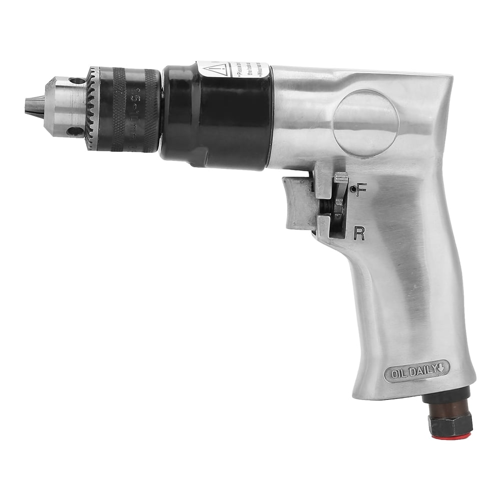 3/8" Chuck, 1700rpm Air Tool for Efficient Hole Drilling High-Speed Reversible Pneumatic Drill
