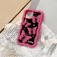 thumbnail image 4 of 3D Cute Cartoon Kawaii Butterfly Kids Teens Girls Women Creative Character Soft Silicone Case for iPhone 14 Pro Max 6.7 inch 2022, 4 of 14