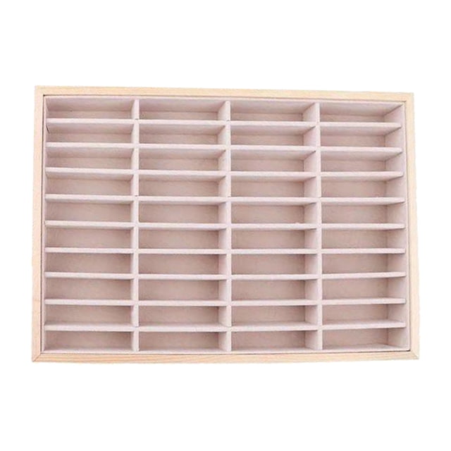 Bandeja de joyería Sunnimix de terciopelo para joyas 35x24x3cm
