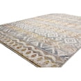 thumbnail image 2 of Bashian A163-IVRU-76X96-AS101 7 ft. 6 in. x 9 ft. 6 in. Aspen Transitional Polypropylene & Polyester Power Loom Area Rug, Ivory & Rust, 2 of 10