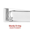 thumbnail image 3 of MyOfficeInnovations Standard 4-Inch D 3-Ring View Binder White (26358) 976178, 3 of 6