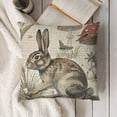 thumbnail image 3 of YINGXI Throw Pillow Cover Animal Cute Botanical Floral Leaf Nature Insect Foliage Bud Pillow Case Decorative Men Women Boy Girl Room Cushion Cover for Home Couch Bed 18x18in, 3 of 5