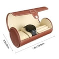 thumbnail image 2 of MasteelfCA 1 Pc Watch Storage Case Fashion Roll Watch Box PU Watch Case Jewelry Packing Box, 2 of 8