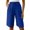 Blue, variant on Shorts for Women Knee Length High Waisted Casual Summer Pants 2026 Wide Leg