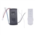 thumbnail image 2 of 6X Reemplazo del Kit de Control Remoto Universal para Ventilador de Techo, 6 Velocidades y Sincronización, Reemplazo Remoto para Luz de Ventilador de Techo CC, 2 of 5