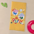 thumbnail image 3 of CafePress - Peppa Pig: Let's Play - 35"x70", Extra Large, Oversized, Jumbo Beach Towel, 3 of 3