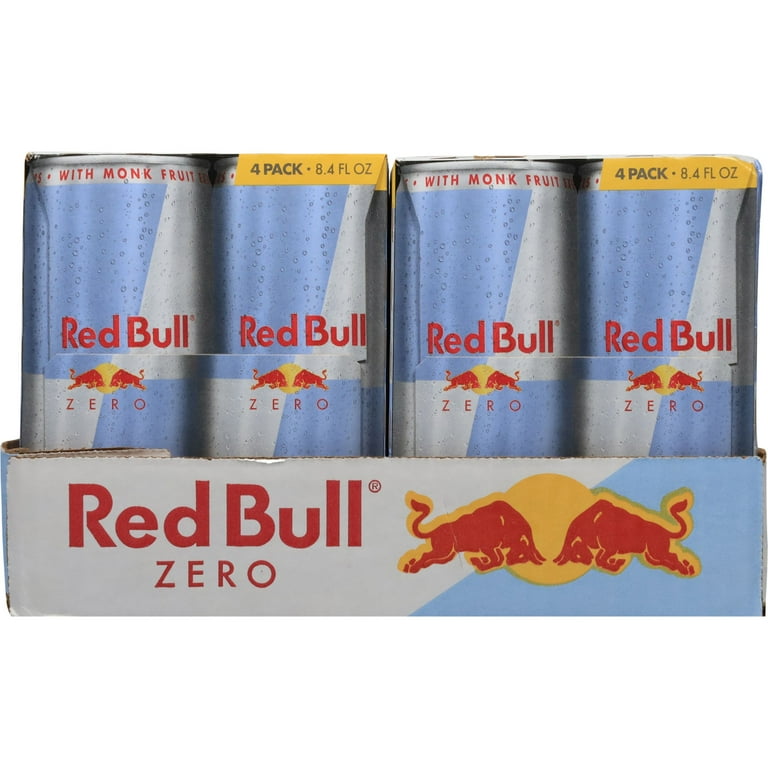 Free Shipping! Red Bull Zero Energy Drink 8.4 fl oz Caffeine 80mg