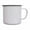 White 700Ml, variant on GUIGUI 1 Pcs Enamel Mug, Vintage Camping Cup, Vintage Enamel Mug Tin Coffee Cup Picnic Coffee Mug for Home Office and Outdoor Use (Black 120Ml)
