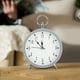 thumbnail image 4 of Mini reloj despertador para niños, escritorio de mesa, reloj de cuarzo silencioso para dormitorio, oficina, sala de estudio, gris plateado, 4 of 8
