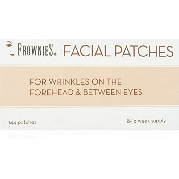 Frownies (FBE) Forehead & Between Eyes, 144 Patches (3) pack