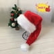 thumbnail image 2 of Gorros navideños Gorro de felpa grueso para Año Nuevo Gorro para adultos y niños Adornos navideños para el hogar Regalos navideños de Papá Noel Gorro cálido de invierno, 2 of 4
