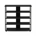 thumbnail image 4 of Furinno Turn-N-Tube 5-Tier Shoe Rack, Wood and Metal, Americano, 4 of 6