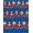 Blue, Pattern 4, variant on ODIKA 2x3 Machine Washable Non-Slip Area Rug, Festive Nutcracker Soldier Bathroom Winter Holiday High Traffic Rug, Red, 732088