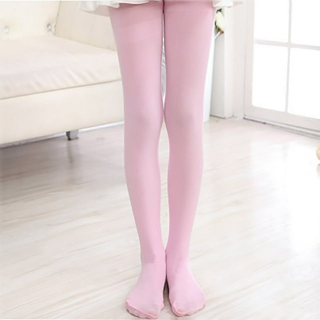 DPTALR Collants de Danse Fins pour Filles, Couleur Unie, Performance Mignonne