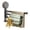 Light Gray, variant on Suction Cup Kitchen Clothes Rack, Window Sill Rack, Multi-pole Rotating Rack, Storage Rack, Wall-mounted Towel Rack(One Size,Beige)