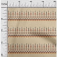 thumbnail image 2 of oneOone Polyester Spandex Dark Beige Fabric Asian Block Sewing Material Print Fabric By The Yard 56 Inch Wide, 2 of 4