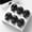 Dark, variant on 6Pcs Skull Stainless Steel Refrigerator Magnets,Cool,Strong,Cute,Unique Funny Goth Decorative Fridge Magnets for Adults, Boys,for Kitchen,Office Whiteboards,Lockers,Imanes para Refrigerador(Dark)