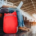 thumbnail image 4 of Yuarrent para acampar al aire libre, plegable, impermeable, bolsa de nailon, senderismo, viajar, plegable, rojo Type3 NO3 Yuarrent OD000727-01, 4 of 6