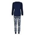 thumbnail image 2 of Curenmufel Christmas Pajamas for Family Matching Holiday PJ's Sets with Long Sleeve Tee and Pants Loungewear, 2 of 6