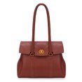 thumbnail image 1 of Bolso Mano Diseñador Hombro Suave Al Aire Libre Con Cierre Cerrojo PU para Mujer, 1 of 9