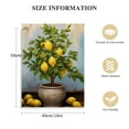 thumbnail image 2 of JRXY  Lemon Wall Art Canvas Lemon Tree Pictures Citrus Fruit Artwork Vertical Painting Vintage Botanical Prints Kitchen Living Room Bedroom Decor Framed 16x20 in, 2 of 5
