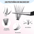 thumbnail image 3 of Blister Extensiones De Pestañas 240 Ramos, 3 of 5