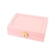 thumbnail image 1 of Joyero de viaje perfecl Estuche de viaje para joyas mini organizador portátil Rosado 23 cm x 17 cm x 6,5 cm, 1 of 7