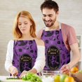 thumbnail image 3 of Witch's Brew Halloween Apron-Garden Aprons for Women with Pockets-Cotton Linen Waterproof Kitchen Cooking Gardening Aprons Adjustable for Kitchen,Cooking,BBQ and Salon 32"x27", 3 of 7
