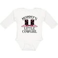 thumbnail image 3 of Inktastic Mommy Little Cowgirl Baby Clothes Girls Long Sleeve Baby Bodysuit, 3 of 5