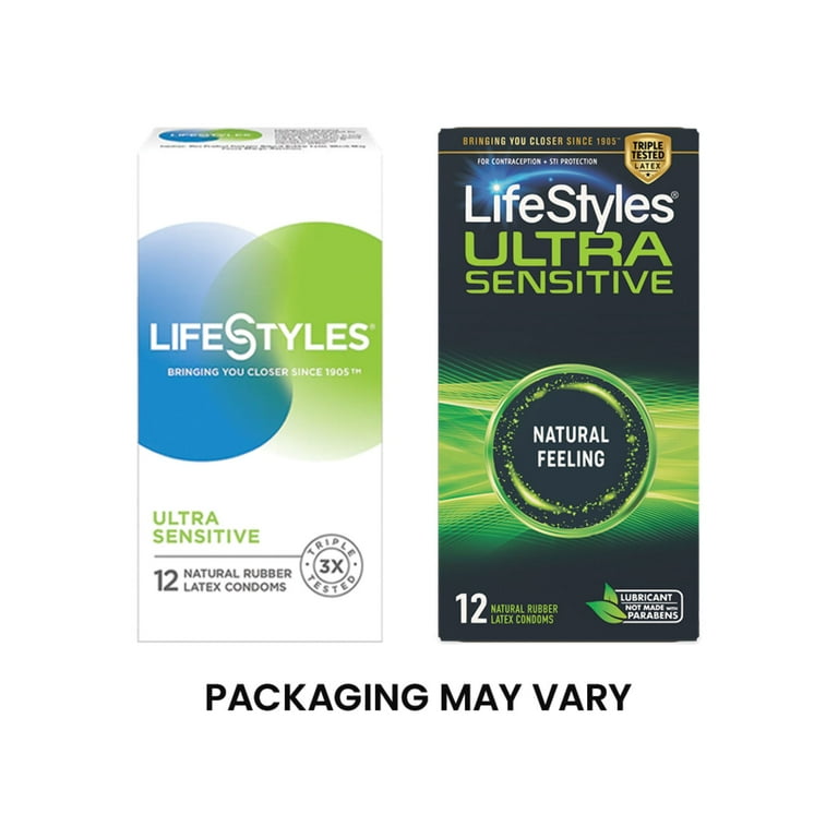 lubricated dotted condoms Condom Variety Pack Lifestyles® Pleasure main image 0