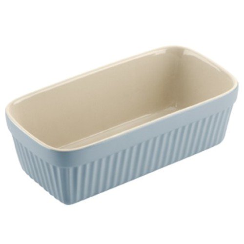 Typhoon Blue Stoneware Vintage Loaf Pan Walmart Com Walmart Com