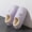 Purple, variant on Womens House Cute Bear Slippers,Purple Memory Foam Plaid Scuff Non-Slip Soles Indoor Outdoor Comfortable Bedroom Winter Shoes Size 7