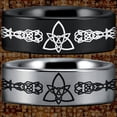 thumbnail image 2 of Tungsten Celtic Knot Ring, 2 of 6