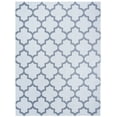 thumbnail image 2 of SAFAVIEH Machine Washable Rug Indoor/Outdoor Bermuda Collection - Bermuda Abraham Geometric Quatrefoil Indoor/Outdoor Area Rug Ivory/Grey, 9' x 12', 2 of 12