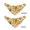 thumbnail image 3 of Naloa 70s Groovy Hippie Dog Bandana Large and Small-Dog Scarf Bib Handkerchief Accessories for Dogs and Cats(S-L)-Large, 3 of 5