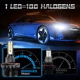 thumbnail image 2 of 6000K White LED Headlight Bulbs + Foglighs Combo Kit For Ford F250 F350 F450 F550 Super Duty 2005-2022, 2 of 12