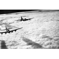 thumbnail image 1 of 24x36 gallery poster, Boeing B-17F radar bombing through clouds Bremen, Germany, on 13 November 1943 B-17 Flying Fortress, 1 of 1
