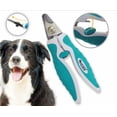 thumbnail image 2 of Cortauñas profesional para perros - Dispositivo de protección - Cierre de seguridad y lima de uñas - Apto para razas de perros medianas y grandes - Azul, 2 of 5