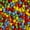 Opaque Multicolors, variant on John Bead Czech Glass Seed Beads 6/0 (100g) Opaque Multi Bead