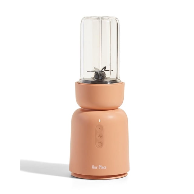Licuadora Our Place Splendor - 1000W de alta potencia | Cuchillas ultraafiladas | 2 modos de fusión | Incluye juego de taza personal y tapa para beber de 25 oz | Batidos, batidos y más | Condimentar