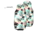 thumbnail image 6 of Sikiie Tropical Summer Palm Car Seat Protector 2 Pack Car Seat Cushion Mat, Car Seat Covers for SUV, Truck, Van, 6 of 7