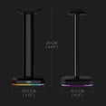 thumbnail image 2 of Stand Redragon HA300 Scepter Pro soporte p/ audífonos gamer, 2 of 3