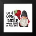 thumbnail image 2 of Reed, Tara 20x20 Black Modern Framed Museum Art Print Titled - Teacher Gnomes I-Cool Teacher, 2 of 5