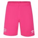 thumbnail image 1 of Umbro - Pantalones Cortos de Visitante 23/24 Diseño Heart Of Midlothian FC para Hombre (Rosa), 1 of 3