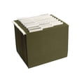 thumbnail image 2 of Carpetas colgantes Staples 729554, 3 pestañas, tamaño L, verde, 25 unidades, 2 of 6