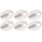 NUK 6 Pack Replacement valves Spill Proof Cup, Colors May Vary